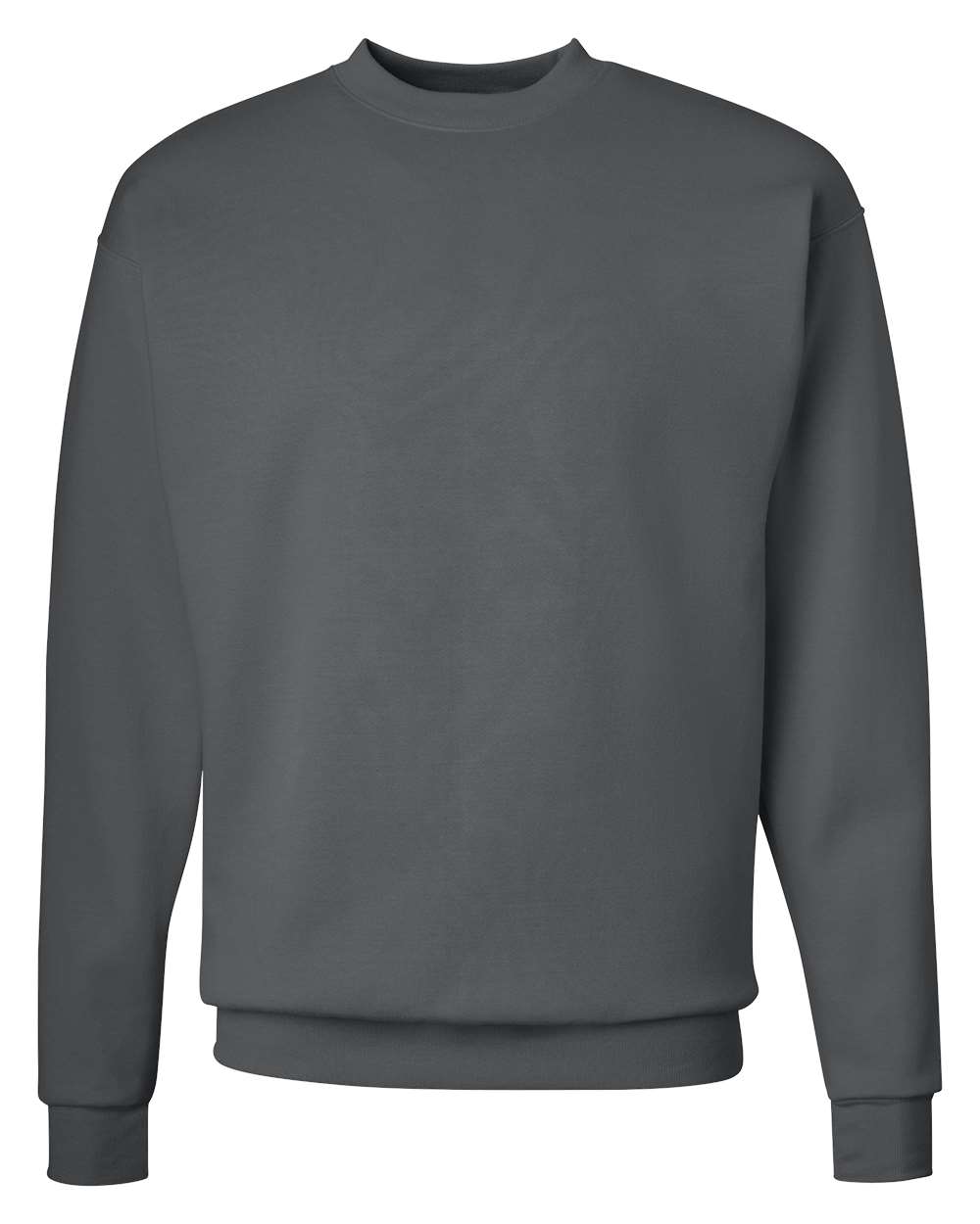 Hanes P160 - Unisex EcoSmart® Crewneck Sweatshirt - Smoke Grey