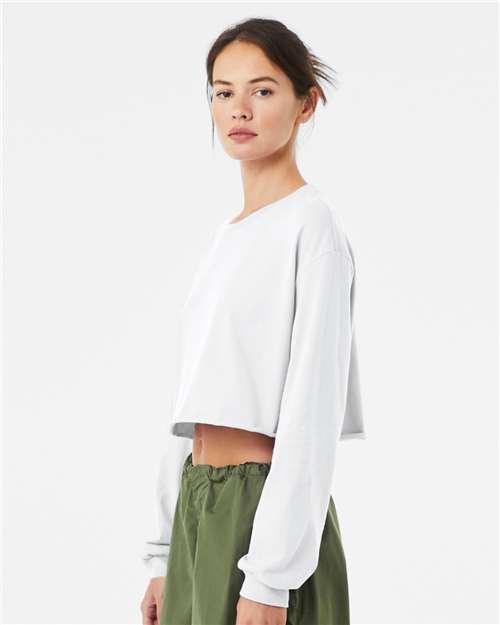 BELLA + CANVAS Women's FWD Fashion Crop Long Sleeve Tee 6501