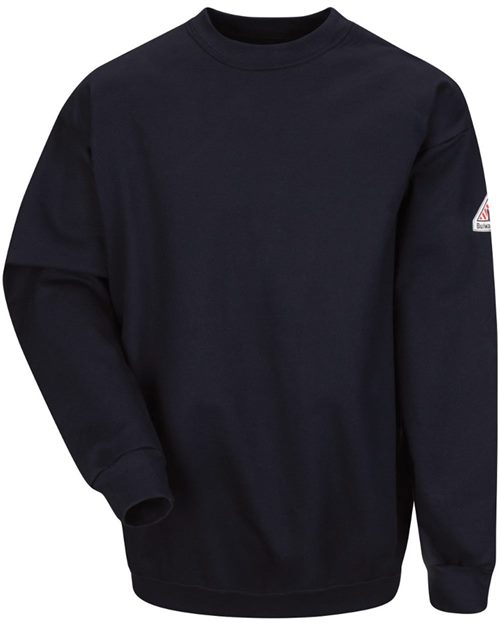 Bulwark Men's Tall Flame Resistant Crewneck Sweatshirt SEC2T