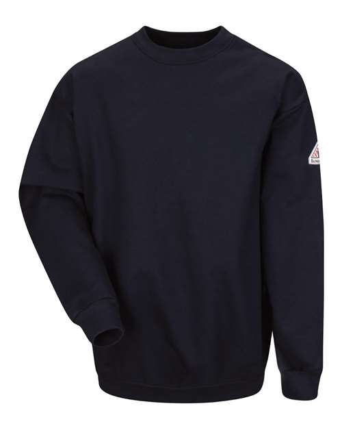 Bulwark Men's Tall Flame Resistant Crewneck Sweatshirt SEC2T