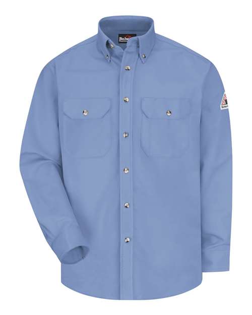 Bulwark Men's Tall Dress Uniform Shirt - Excel FR ComforTouch - 7 oz. SLU2T