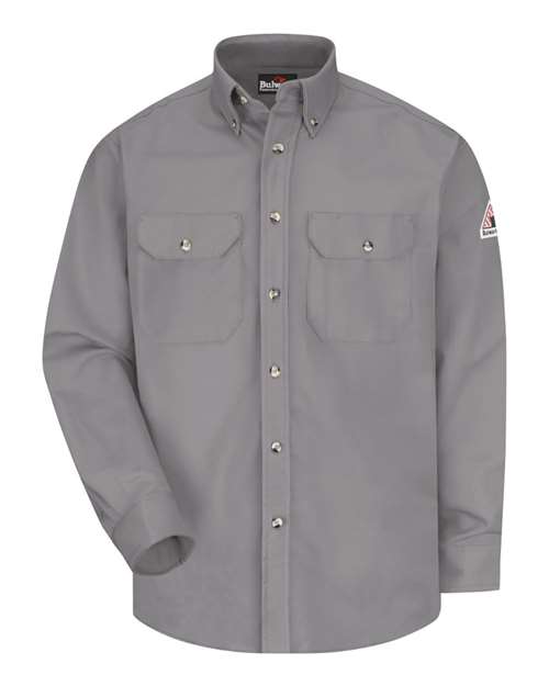 Bulwark Men's Tall Dress Uniform Shirt - Excel FR ComforTouch - 7 oz. SLU2T
