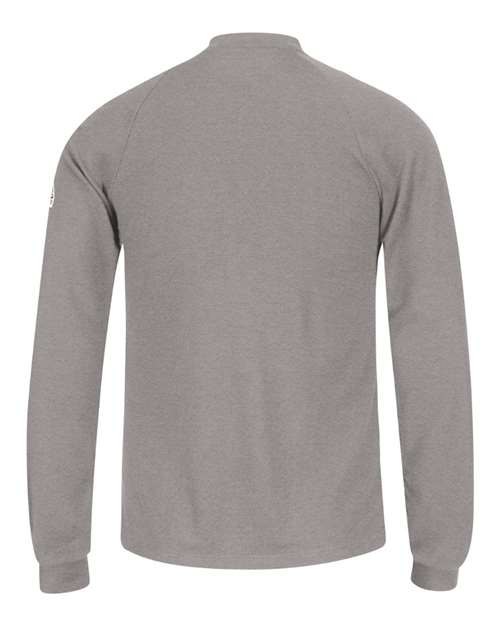 Bulwark Men's Long Sleeve Henley Shirt- CoolTouch®2 SML2