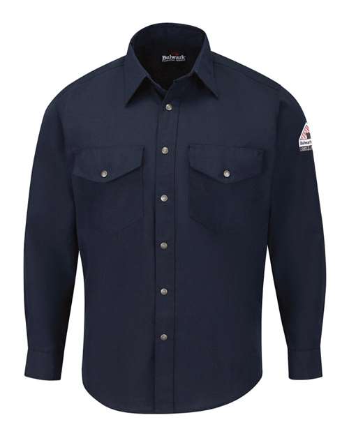 Bulwark Men's Snap-Front Uniform Shirt - Nomex® IIIA - 4.5 oz. SNS2