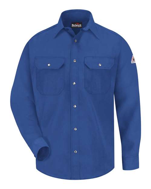 Bulwark Men's Snap-Front Uniform Shirt - Nomex® IIIA - 4.5 oz. SNS2