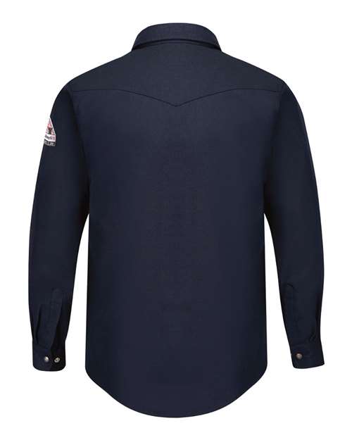 Bulwark Men's Tall Snap-Front Uniform Shirt - Nomex® IIIA 4.5 oz. SNS2T