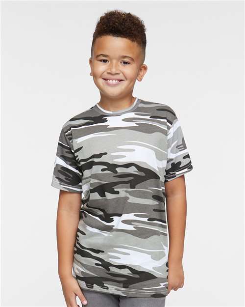Code Five Youth Camouflage T-Shirt 2207