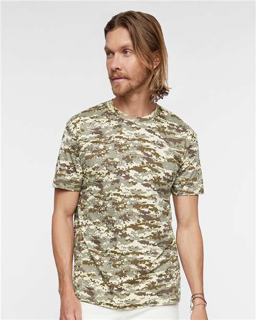 Code Five Men's Camo Tee 3907