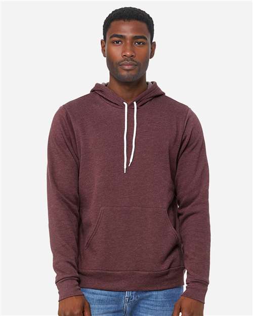 BELLA + CANVAS Unisex Sponge Fleece Hoodie Sweatshirt 3719