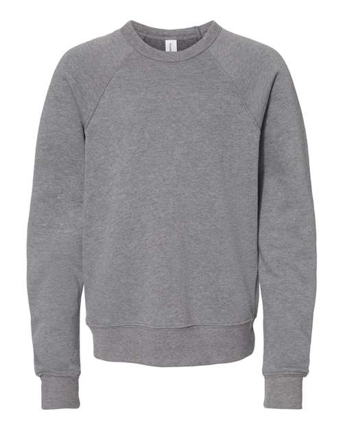 BELLA + CANVAS Youth Sponge Fleece Crewneck Sweatshirt 3901Y