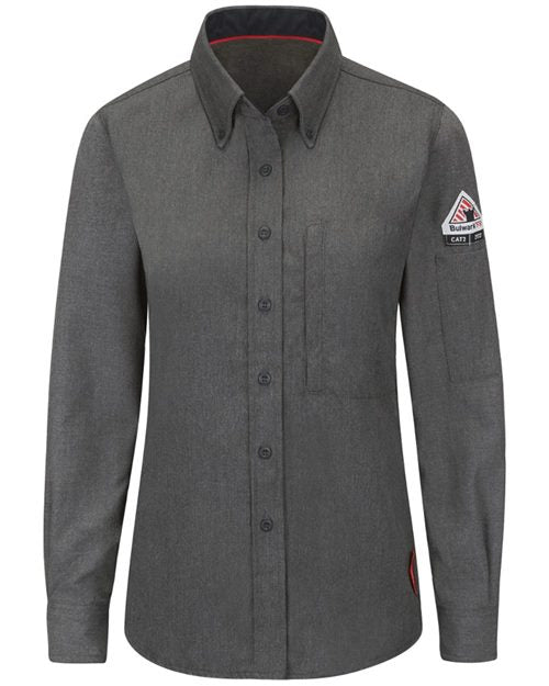 Bulwark Women's iQ Series® Comfort Woven Lightweight Shirt QS51