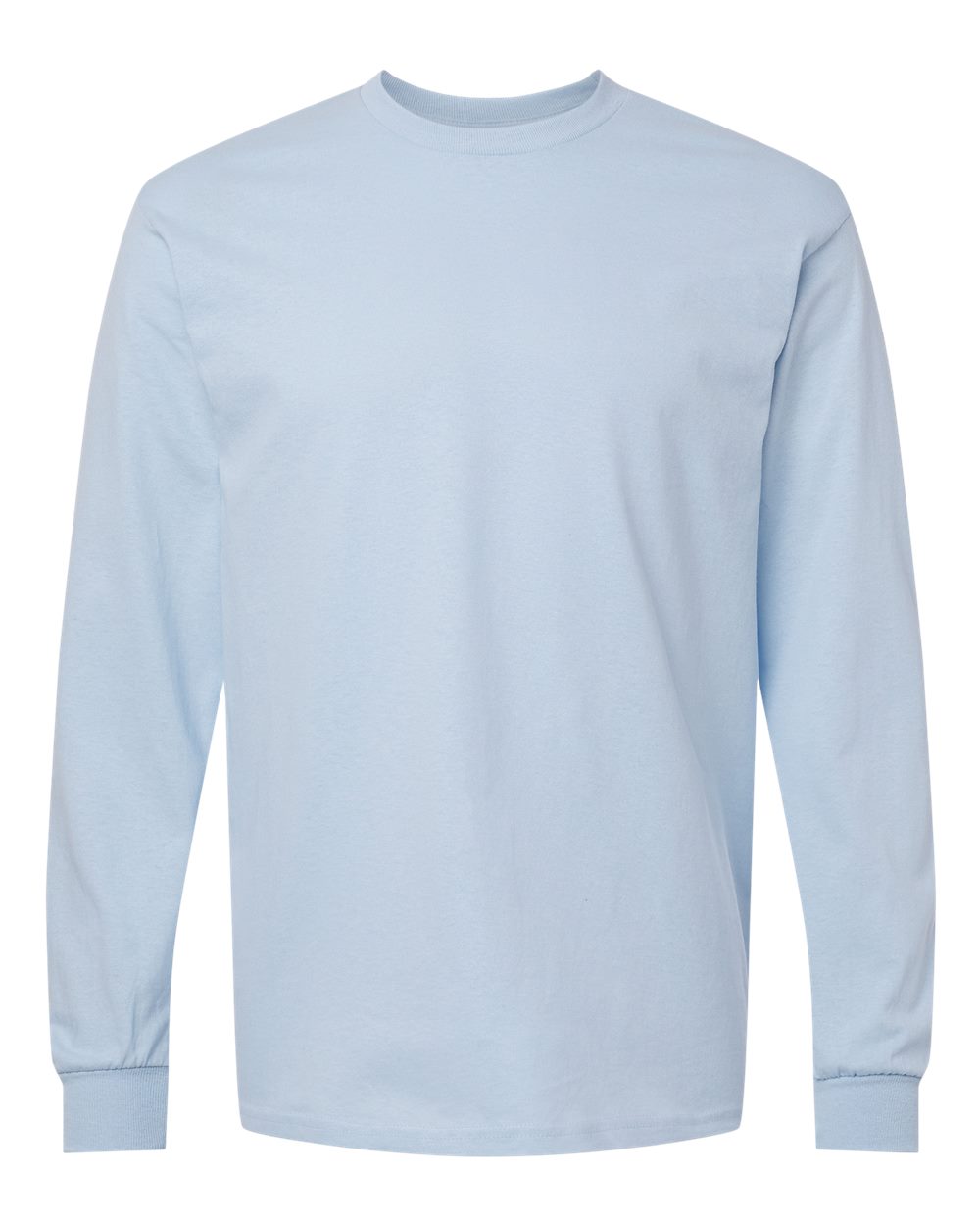 Gildan 5400 - Unisex Heavy Cotton™ Long Sleeve T-Shirt - Light Blue