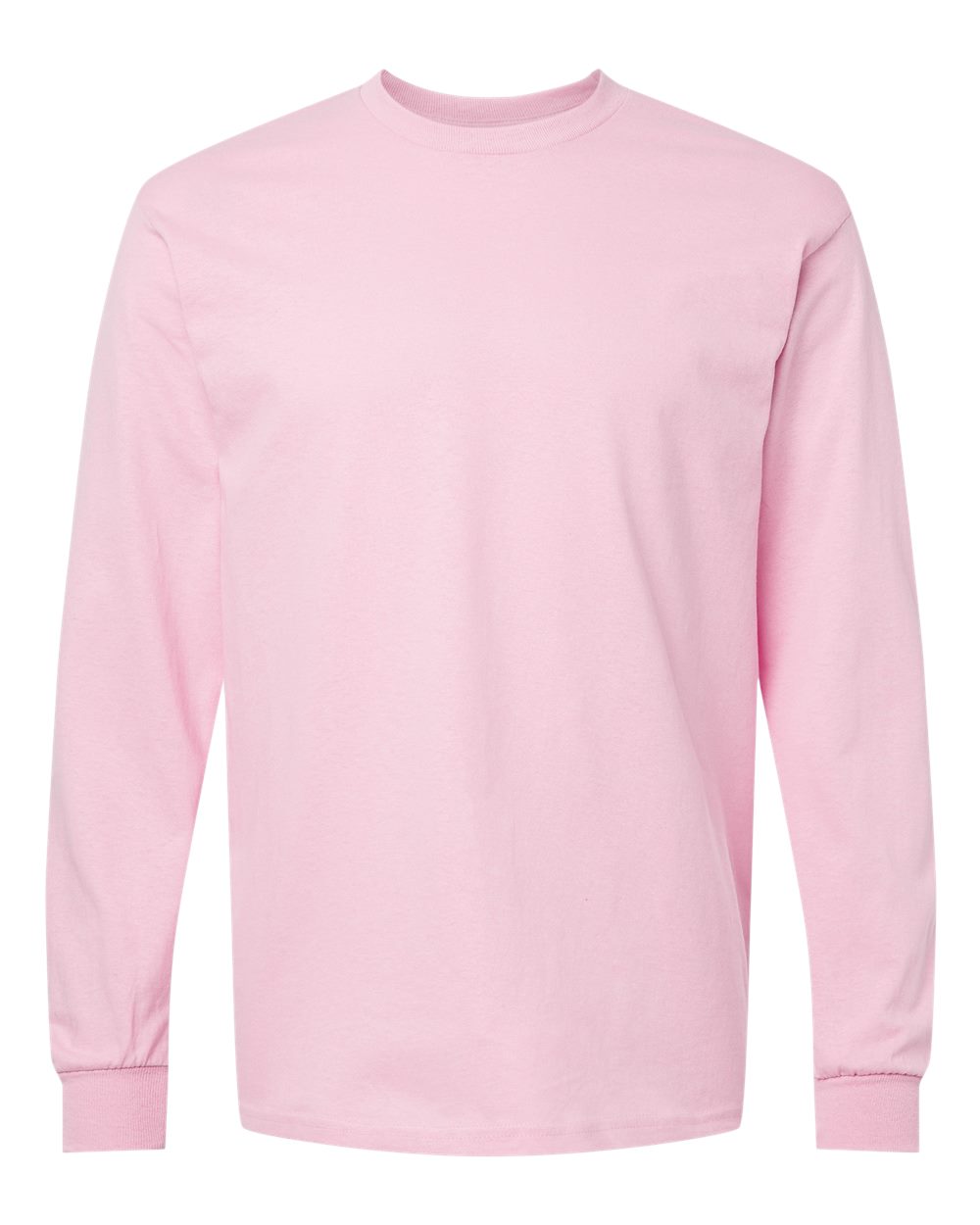 Gildan 5400 - Unisex Heavy Cotton™ Long Sleeve T-Shirt - Light Pink