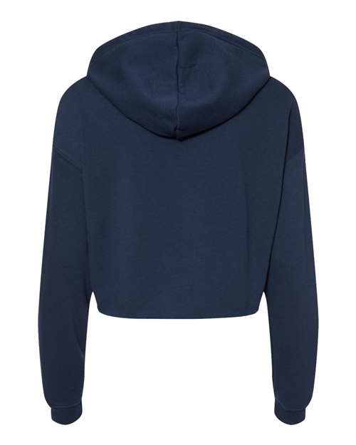 BELLA + CANVAS Women's Crop Hoodie Sweatshirt 7502