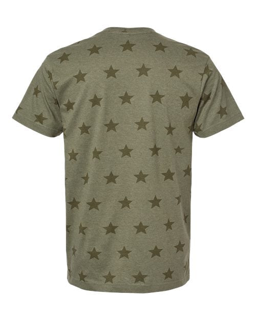 Code Five Men's Star Print Tee 3929
