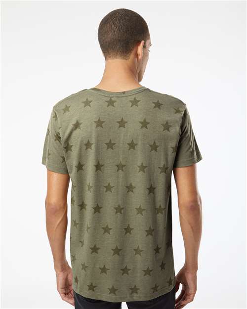Code Five Men's Star Print Tee 3929