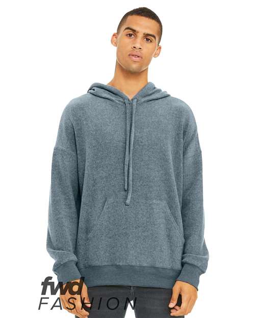 BELLA + CANVAS Unisex FWD Fashion Sueded Fleece Hoodie Sweatshirt 3329
