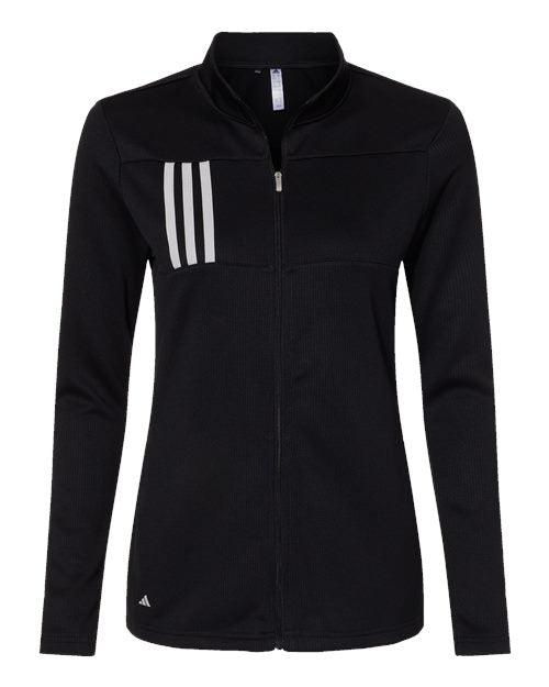 Adidas Women's 3-Stripes Double Knit Full-Zip Jacket A483