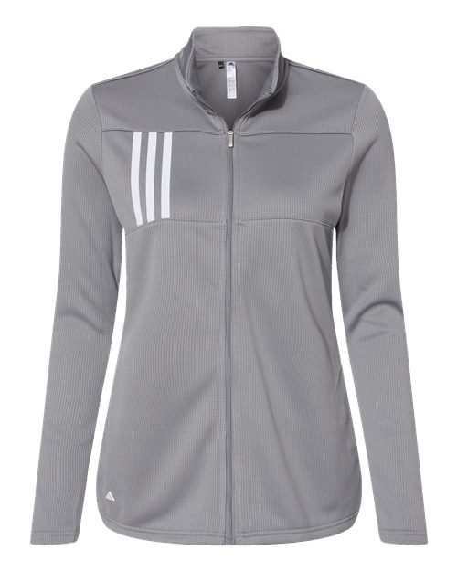 Adidas Women's 3-Stripes Double Knit Full-Zip Jacket A483