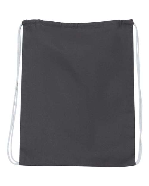 Q-Tees Economical Cotton Drawstring Bag Q4500