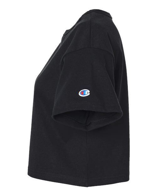 Champion Women's Heritage Jersey Crop T-Shirt T453W