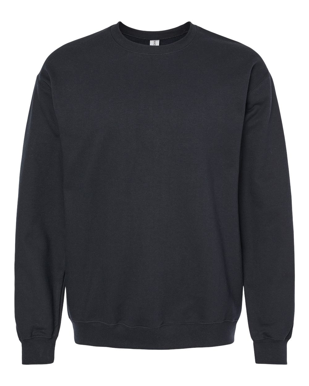 Gildan SF000 - Unisex Softstyle® Midweight Crewneck Sweatshirt - Black