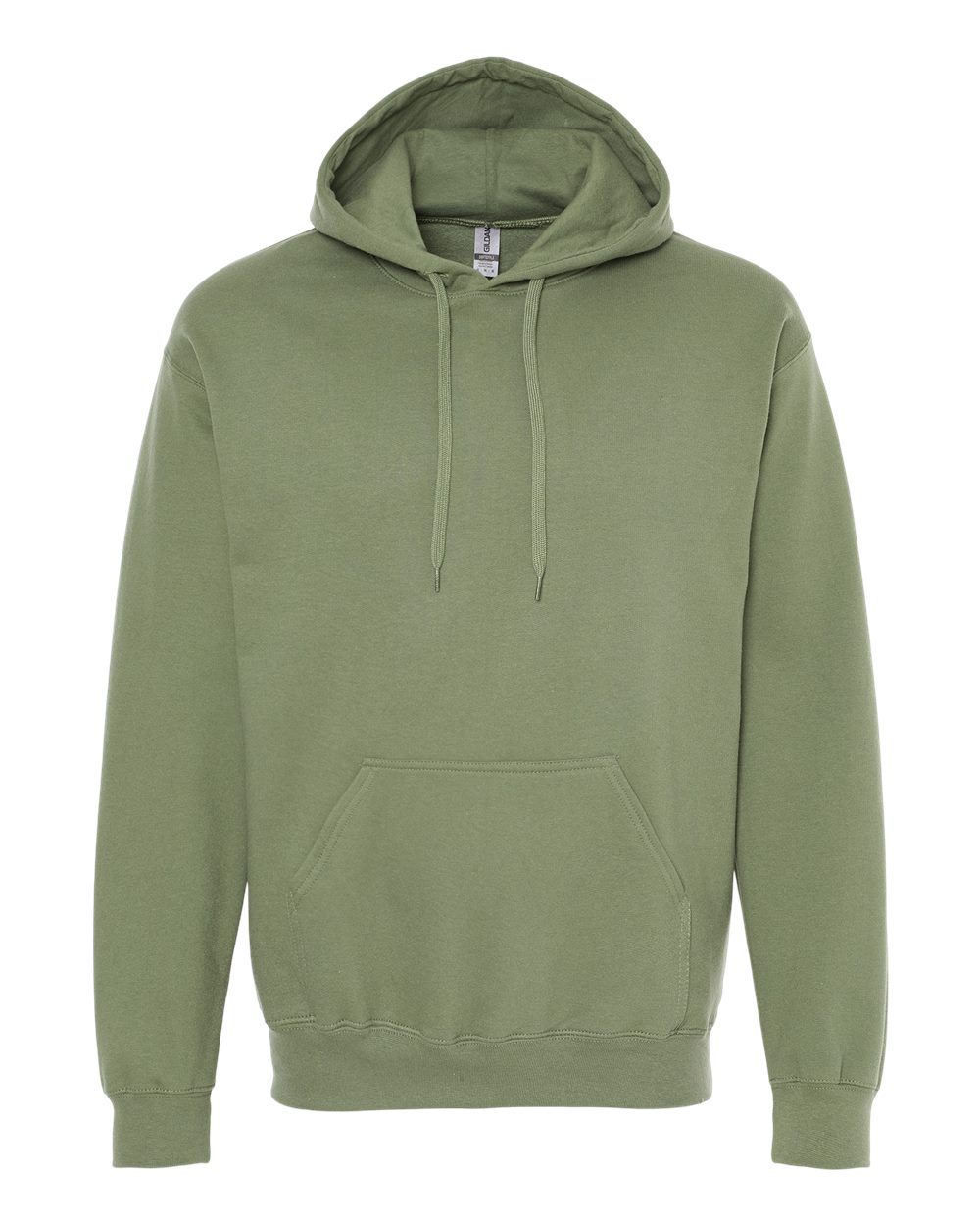 Gildan SF500 - Unisex Softstyle® Midweight Hooded Sweatshirt - Military Green
