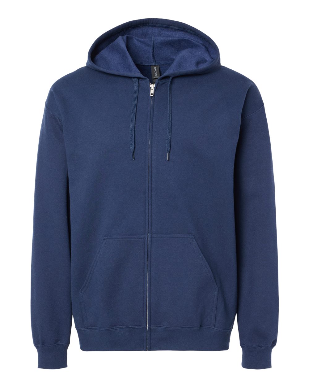 Gildan SF600 - Unisex Softstyle® Midweight Full-Zip Hooded Sweatshirt - Navy