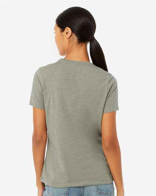 BELLA + CANVAS Women’s Relaxed Fit Heather CVC Tee 6400CVC