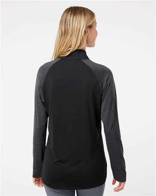 Adidas Women's Ultimate365 Lightweight Raglan Quarter-Zip Pullover A521