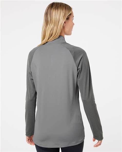 Adidas Women's Ultimate365 Lightweight Raglan Quarter-Zip Pullover A521