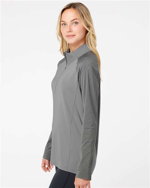 Adidas Women's Ultimate365 Lightweight Raglan Quarter-Zip Pullover A521