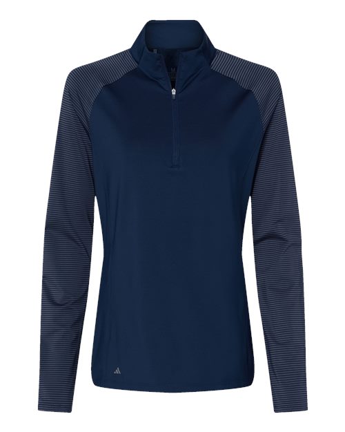 Adidas Women's Ultimate365 Lightweight Raglan Quarter-Zip Pullover A521