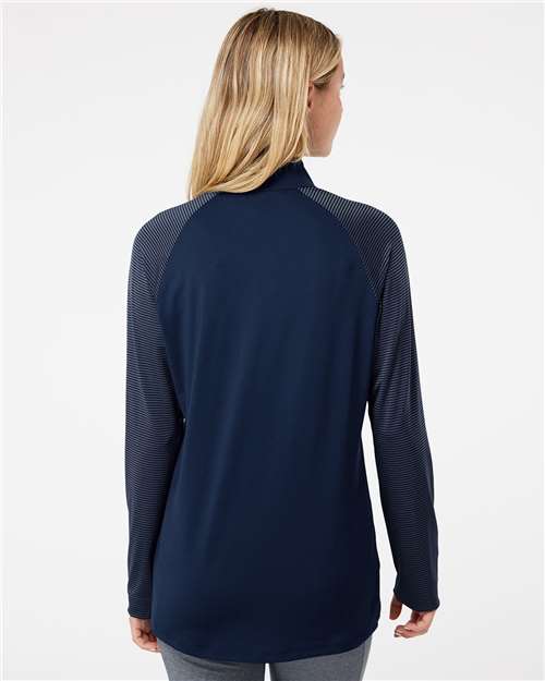 Adidas Women's Ultimate365 Lightweight Raglan Quarter-Zip Pullover A521