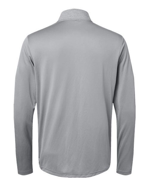 Adidas Men's Ultimate365 Heather Block Print Quarter-Zip Pullover A522