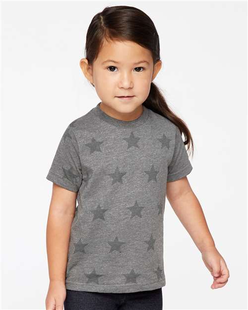 Code Five Toddler Star Print Tee 3029
