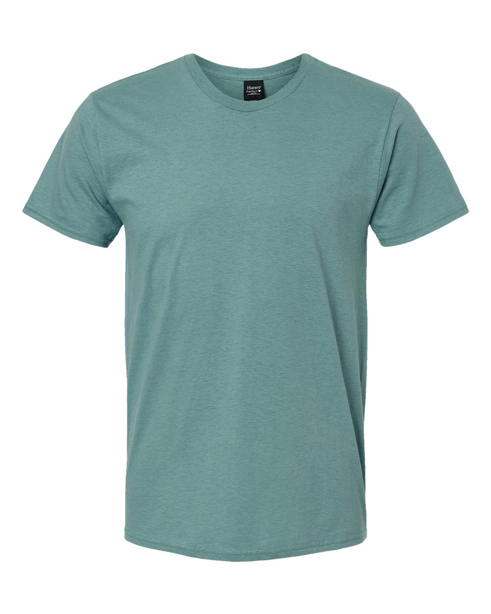Hanes 4980 - Unisex Perfect-T T-Shirt - Marbled Green Clay