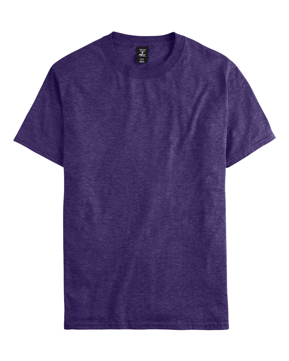 Hanes 5180 - Unisex Beefy-T® T-Shirt - Grape Smash Heather