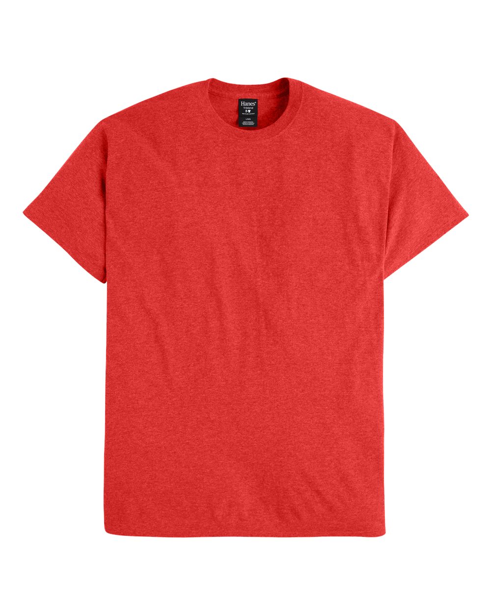 Hanes 42TB - Unisex Perfect-T Triblend T-Shirt - Poppy Red Heather