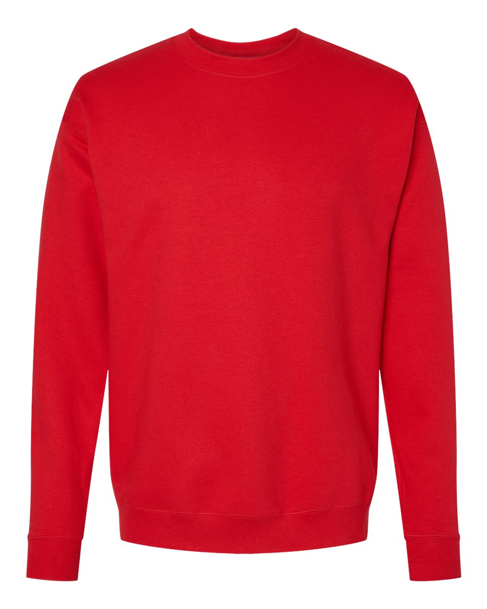 Hanes RS160 - Unisex Perfect Sweats Crewneck Sweatshirt - Athletic Red