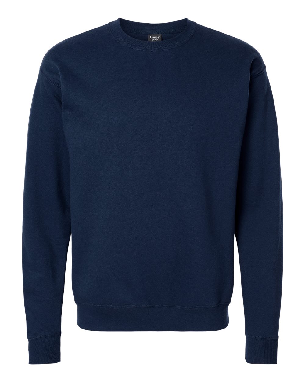 Hanes RS160 - Unisex Perfect Sweats Crewneck Sweatshirt - Navy