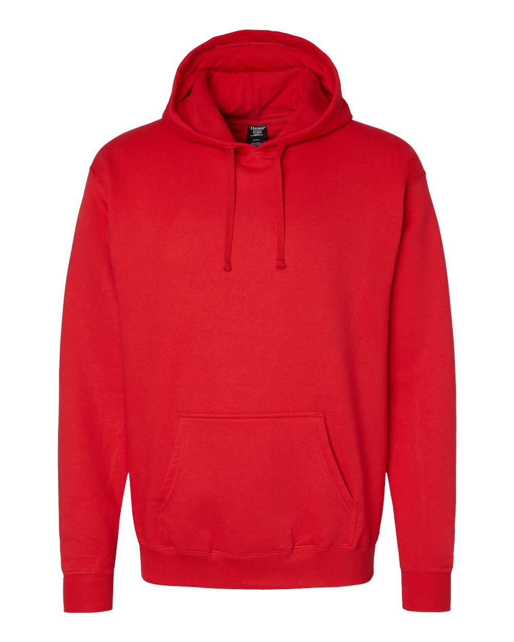 Hanes RS170 - Unisex Perfect Sweats Hooded Sweatshirt - Athletic Red