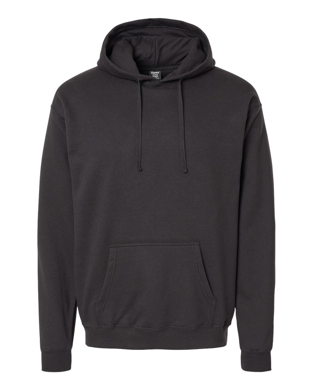 Hanes RS170 - Unisex Perfect Sweats Hooded Sweatshirt - Black