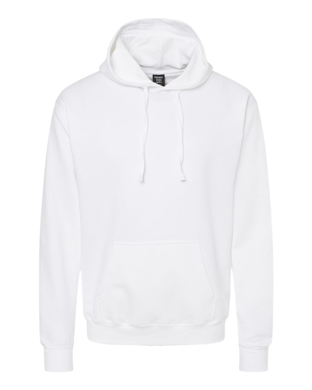 Hanes RS170 - Unisex Perfect Sweats Hooded Sweatshirt - White