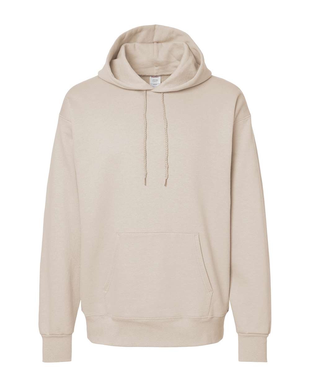 Hanes F170 - Unisex Ultimate Cotton® Hooded Sweatshirt - Sand