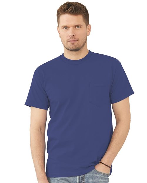 Bayside Unisex USA-Made Pocket T-Shirt 7100
