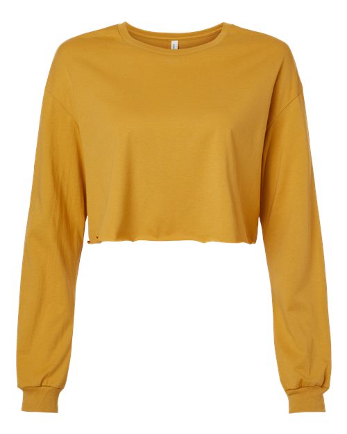 BELLA + CANVAS Women's FWD Fashion Crop Long Sleeve Tee 6501