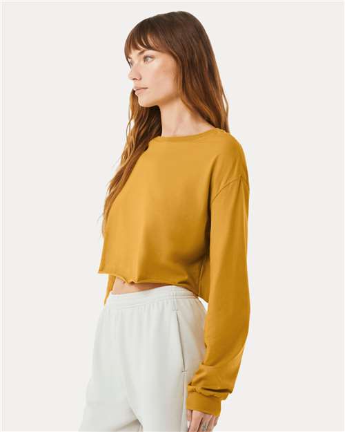 BELLA + CANVAS Women's FWD Fashion Crop Long Sleeve Tee 6501